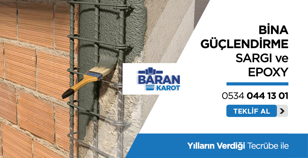 Adana Bina Güçlendirme ( Sargı ve Epoxy ) Adana Bina Güçlendirme ( Sargı ve Epoxy )