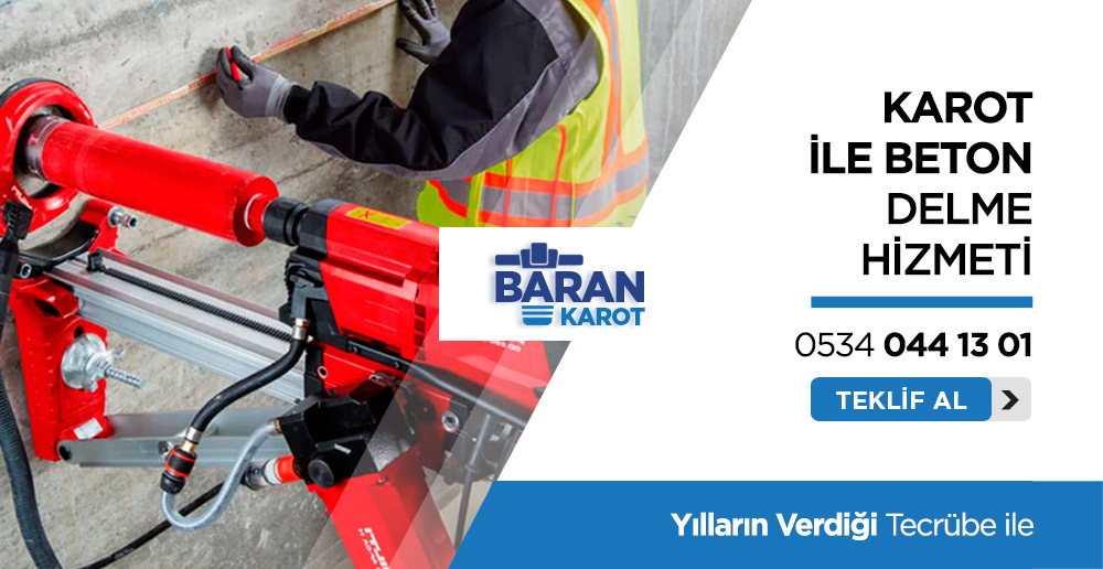 Adana Karot ile Beton Delme - Adana Baran Karot Adana Karot ile Beton Delme - Adana Baran Karot